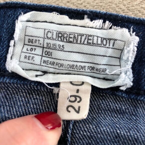 Current/Elliott The Ankle Skinny Chavelle 29 - Picture 4 of 7